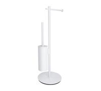 Omnires Modern Project support avec brosse wc blanc MP60810WM