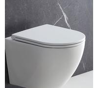 OMNIRES OTTAWA Abattant pour cuvette suspendue avec SilentPower, OTTAWASPDEBP,