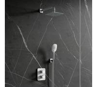 OMNIRES PARMA Ensemble de douche avec mitigeur thermostatique, SYSPM17ACRB,