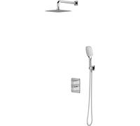 Omnires Parma ensemble de douche encastré avec thermostat chrome SYSPM11CR