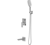Omnires Parma ensemble de douche encastré chrome SYSPMW01CR