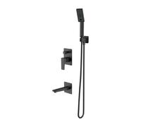 Omnires Parma ensemble de douche encastré graphite SYSPMW01GR