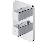 Omnires Parma mitigeur bain-douche encastrée avec thermostat chrome PM7436CR
