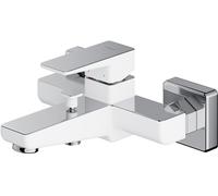 Omnires Parma mitigeur bain-douche murale chrome-blanc PM7430CRB