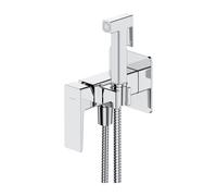 Omnires Parma mitigeur bidet avec kit de douche encastrée chrome SYSPMBI2CR