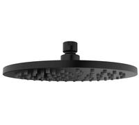 Omnires SlimLine douche à effet de pluie 20x20 cm circulaitre noir WG120BL