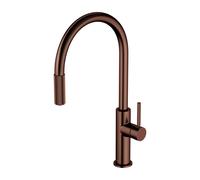 OMNIRES SWITCH Mitigeur de cuisine avec système de filtration de l’eau, extractible, pivotant, SW9059-FD1ORB,