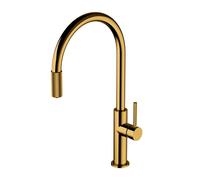 OMNIRES SWITCH Mitigeur de cuisine pour système de filtration de l’eau, pivotant, SW9057GL,