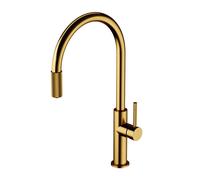 OMNIRES SWITCH Mitigeur de cuisine pour système de filtration de l’eau, pivotant, SW9057GLB,