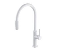 OMNIRES SWITCH Mitigeur de cuisine pour système de filtration, pivotant, avec douchette extractible, SW9059WM,