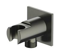 OMNIRES Universal Support de douchette avec raccord de flexible, 8873C-KAT,
