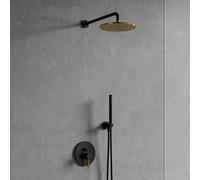 OMNIRES Y Colonne de douche avec mitigeur monocommande, SYSY35BLGL,