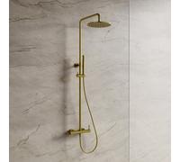OMNIRES Y Colonne de douche avec mitigeur monocommande, Y1244MBSB,