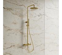 OMNIRES Y Colonne de douche avec mitigeur monocommande, Y1244MGLB,