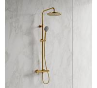 OMNIRES Y Colonne de douche avec mitigeur thermostatique, Y1244LUXLGL,