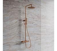 OMNIRES Y Colonne de douche avec mitigeur thermostatique, Y1244SUCPB,