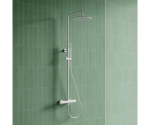 OMNIRES Y Colonne de douche avec mitigeur thermostatique, Y1244SUWM,