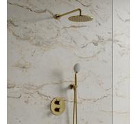 OMNIRES Y Ensemble de douche avec mitigeur thermostatique, SYSYT05GLB,
