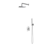 Omnires Y ensemble de douche encastré oui chrome SYSY22XCR