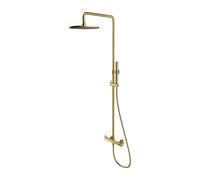 Omnires Y ensemble de douche mural avec douche pluie || Y1244MBSB
