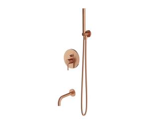 Omnires Y kit baignoire-douche encastré cuivre SYSYW01CPB