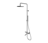Omnires Y kit baignoire-douche mural avec douche pluie || Y1234MNI