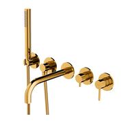 Omnires Y mitigeur bain-douche encastrée doré Y1237/1GL