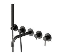 Omnires Y mitigeur bain-douche encastrée graphite Y1237/1GR