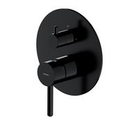 Omnires Y mitigeur bain-douche encastrée noir Y1247ROBL