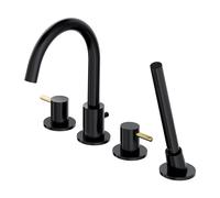 Omnires Y mitigeur bain-douche pour baignoire noir Y1232BLGL