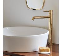 OMNIRES Y Mitigeur de lavabo à bec haut, Y1212GL,