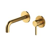Omnires Y mitigeur de lavabo encastrée doré Y1215HROGLB