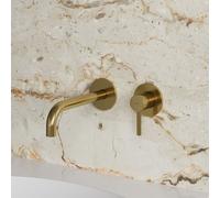 Omnires Y mitigeur de lavabo encastrée doré Y1215HLGLB