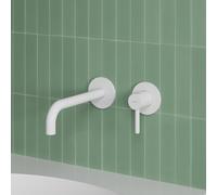 Omnires Y mitigeur de lavabo encastrée blanc Y1215HLWM