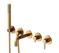 OMNIRES Y Mitigeur monocommande de baignoire, Y1237-1SGLB,