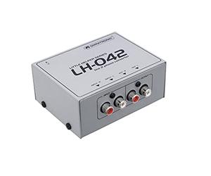 Omnitronic 057215 LH-042 Ligne/Convertisseur phono Argenté