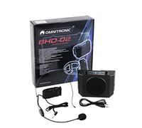 Omnitronic 057374 BHD-02 Amplificateur de ceinture Noir