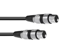 Omnitronic 3022075C XLR Câble adaptateur [1x XLR femelle 3 pôles - 1x XLR femelle 3 pôles] 0.15 m no