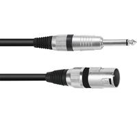 Omnitronic 3022519B XLR Câble adaptateur [1x XLR mâle 3 pôles - 1x Jack mâle