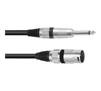 Omnitronic 3022519C XLR Câble adaptateur [1x XLR mâle 3 pôles - 1x Jack mâle