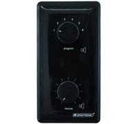 Omnitronic 80711091 encastré Commande du volume et sélecteur de programme ELA noir