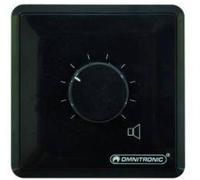 Omnitronic 80711158 en façade Commande du volume stéréo ELA noir