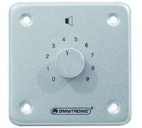 Omnitronic 80711165 encastré Commande du volume stéréo ELA argent