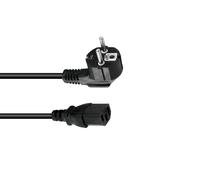 OMNITRONIC Kaltgeräte Netzkabel 3x1,5 10m sw (30235214)