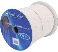 OMNITRONIC câble de haut-parleur 2x1,5 100m ws