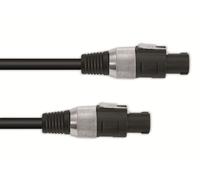 OMNITRONIC Câble de haut-parleur Speaker 2x2,5 1,5m sw