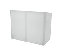 OMNITRONIC Couverture interchangeable pour Mobile DJ Stand blanc