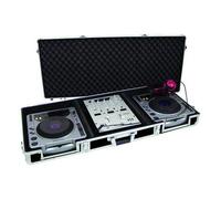 Omnitronic DIGI-2 flight case 2x lecteur CD et 1x table de mixage 12 pouces