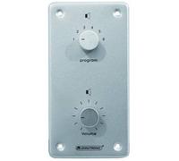 Omnitronic encastré Commande du volume et sélecteur de programme ELA argent, aluminium