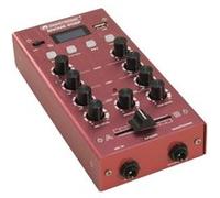 Omnitronic Gnome-202P mini table de mixage rouge G